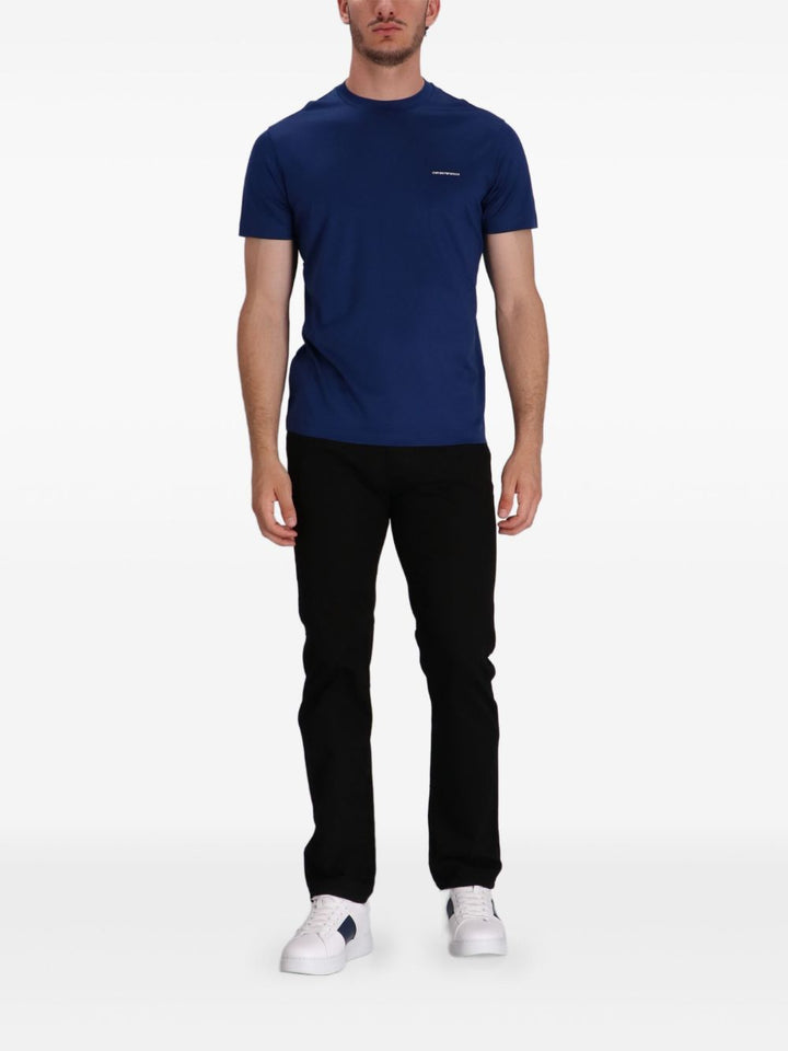 Emporio Armani T-shirts and Polos - Blue and green | d94dda1f2bfb0fdb846f0811c1a34458426628ac