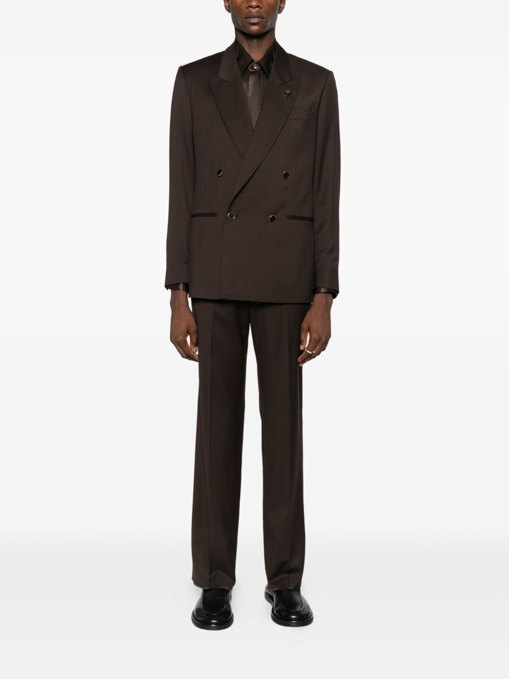 Emporio Armani Shirts - Brown | d411b07ac5b4f9ebaa87078609382195e14f5759