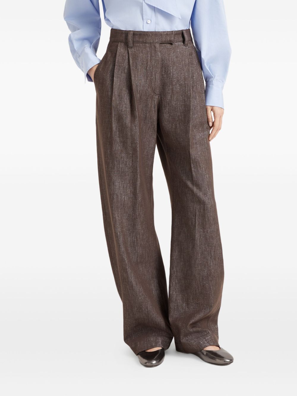 Brunello Cucinelli Trousers - Brown | 62dbbc56b46e5b78da2b7da46732f9ce17198fb7