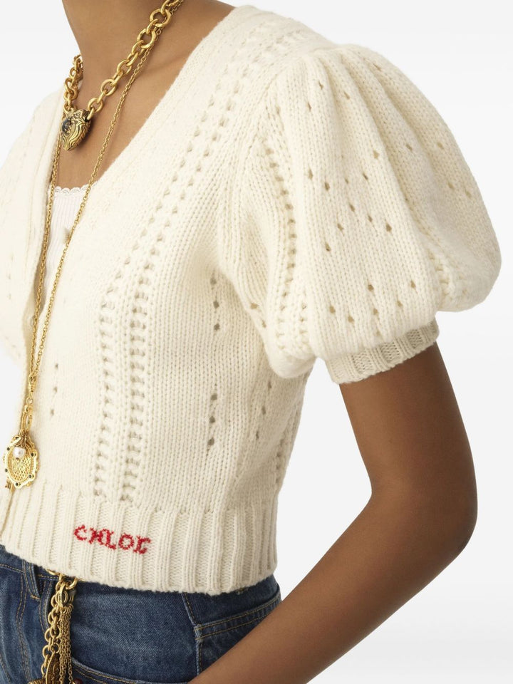 Chloè Top - Light and natural | 8a30bdbfe617cc4b4cce1ddd09b332c148fe4480