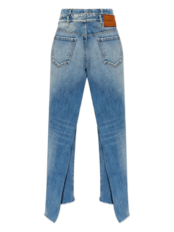 Layered Denim Jeans