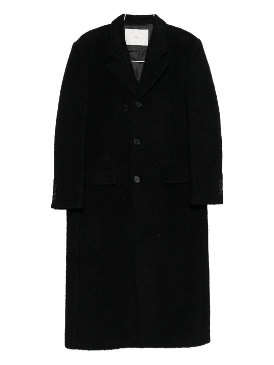 Wool Single-Breasted Coat