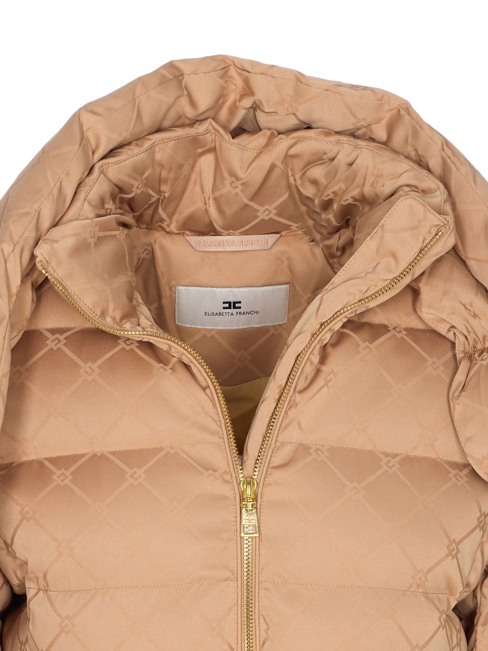Elisabetta Franchi Coats - Light and natural | 52bb743f6a88dca7119b53eea3f4b13a22dd9f8b