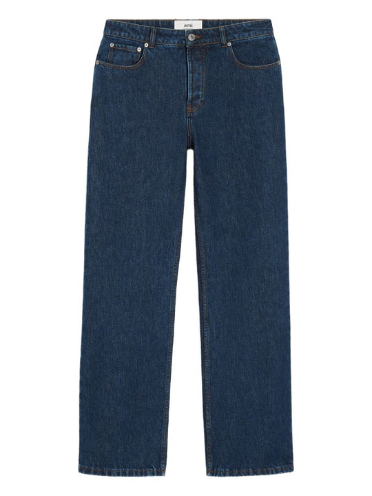 Wide Leg Denim Jeans