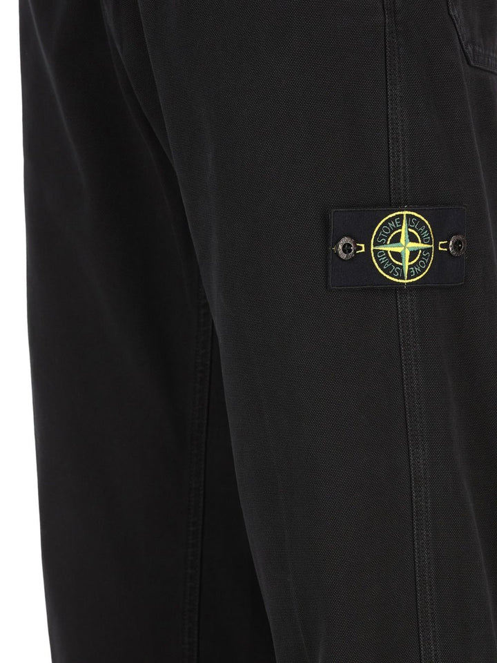 Stone Island Trousers - Blue and green | b759d75cfe9e59e19545eebe425d1539cee2f698