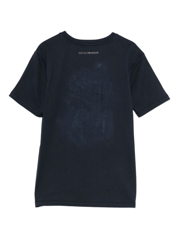 Emporio Armani Capsule T-shirts and Polos - Blue and green | 31fe31826c27f41a9b3ce3f2489bf2b3de2dcacc