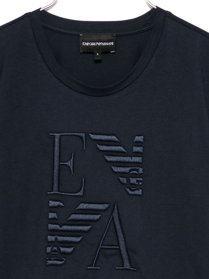 Emporio Armani Capsule T-shirts and Polos - Blue and green | 8c82193ac1bd13bc83326fbe75f88ade468b639c