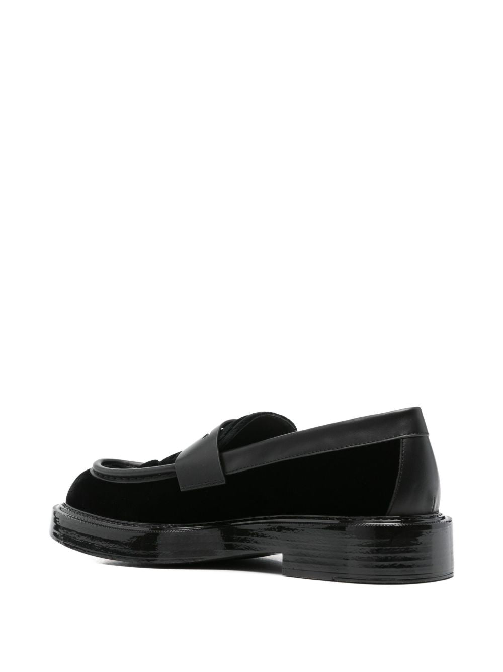 Emporio Armani Flat shoes - Blacks and greys | fd70aed056ec4b7c5bad4f0d1e324f534f3b7953