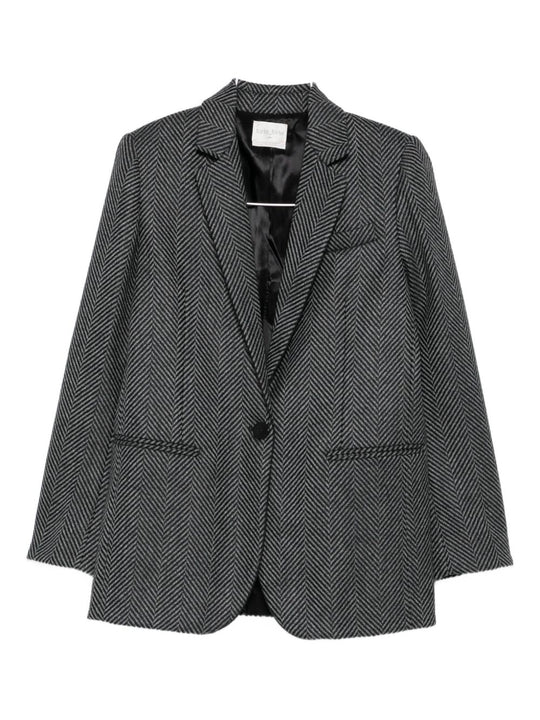 Wool Single-Breasted Jacket