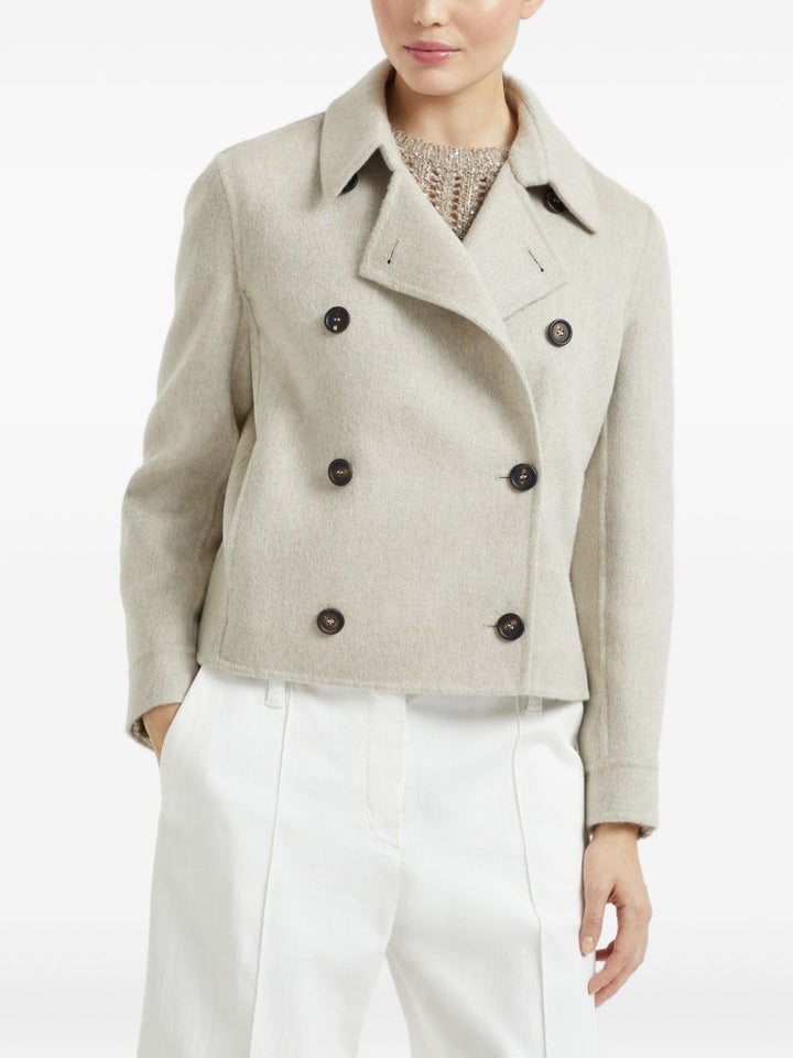 Brunello Cucinelli Coats - Light and natural | facdd319dae047ebdf1f378742986cc58d76fac1