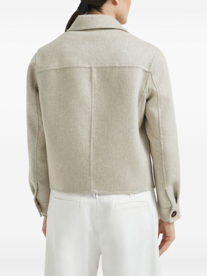 Brunello Cucinelli Coats - Light and natural | c4c3851d8410bb33d0aa448d7e3b5c9a949b8a41