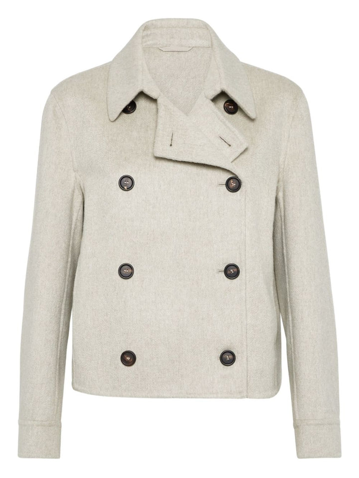 Brunello Cucinelli Coats - Light and natural | 2fa2c0888016ff7f7d3574e4699234c10b7ce231