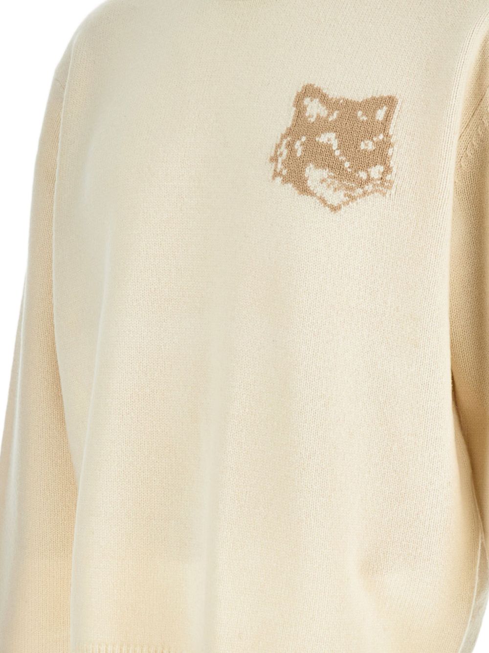 Maison Kitsune' Sweaters - Light and natural | ae8bcc5ae068c5b10d5d658f83d332b3d90a99cd