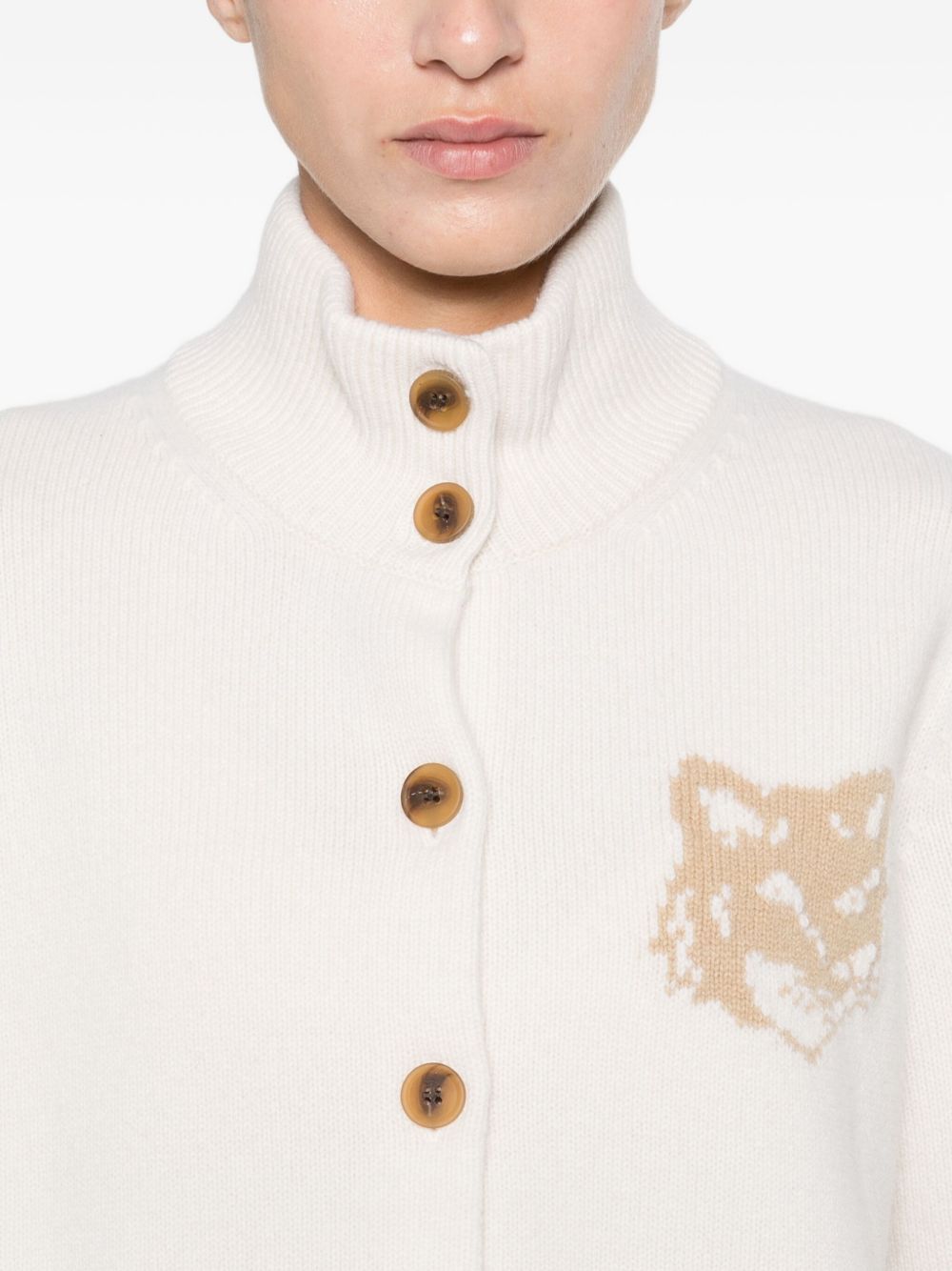 Maison Kitsune' Sweaters - Light and natural | 25369f5d6f6a9ad9ba4113d7de615454ee340f50