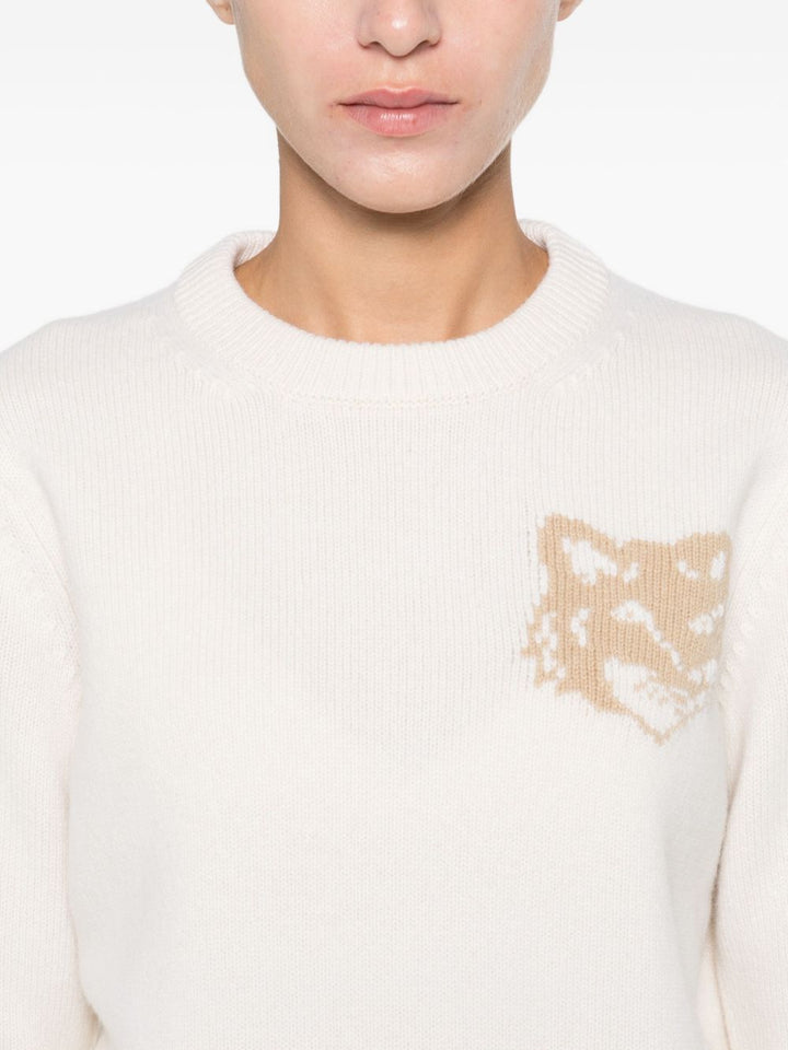 Maison Kitsune' Sweaters - Light and natural | 923bab405e35e45fb42615b13c32fcdff8bf2e4a