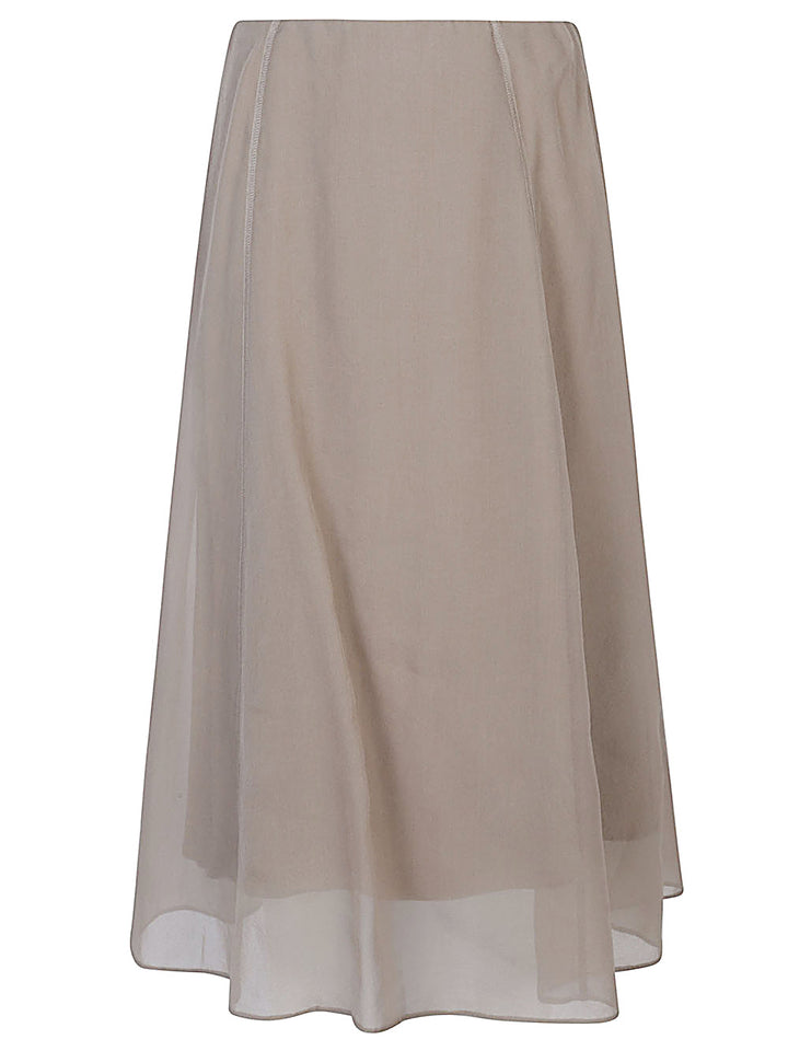 Brunello Cucinelli Skirts - Brown | 82149057c3c6afdafcdc5181a781abc7bf371036