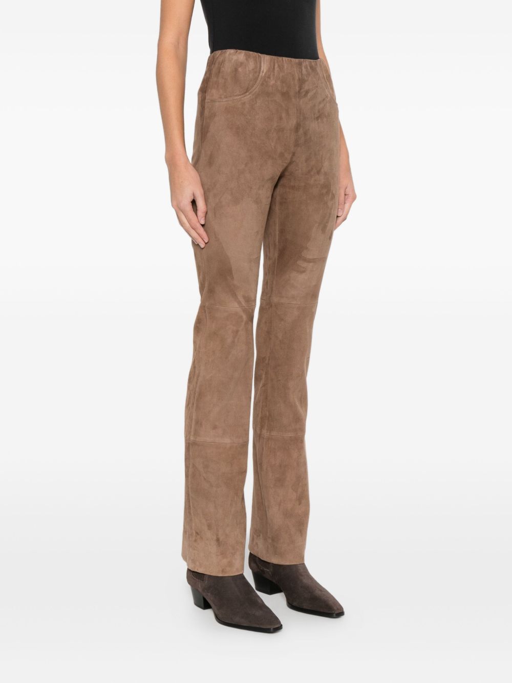 Via Masini 80 Trousers - Brown | e4a15579bdd2241856ba403897ae1ea015827631