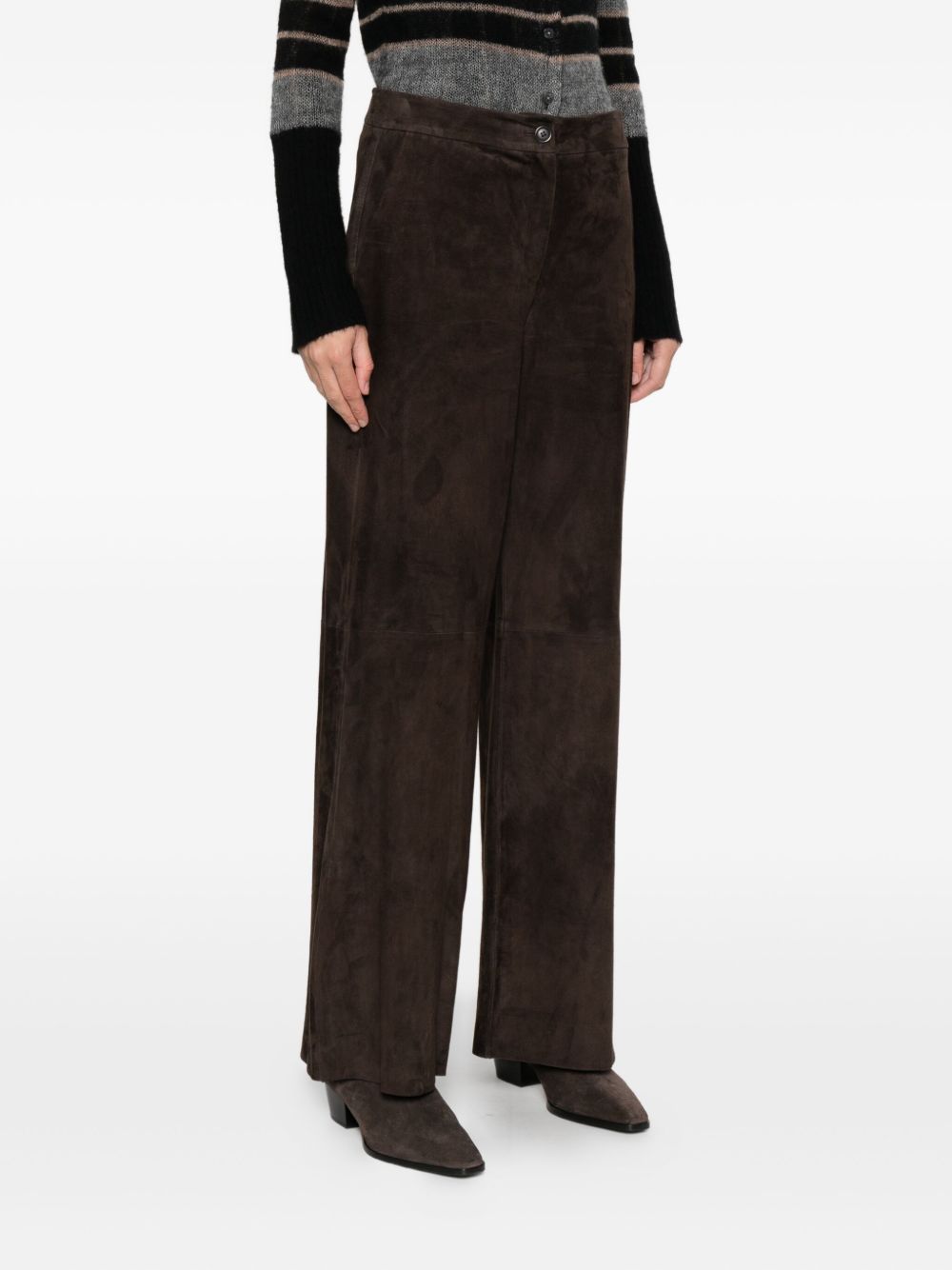 Via Masini 80 Trousers - Brown | 5d0929a2894a8fc830e054c1a2ef43488f7efa35