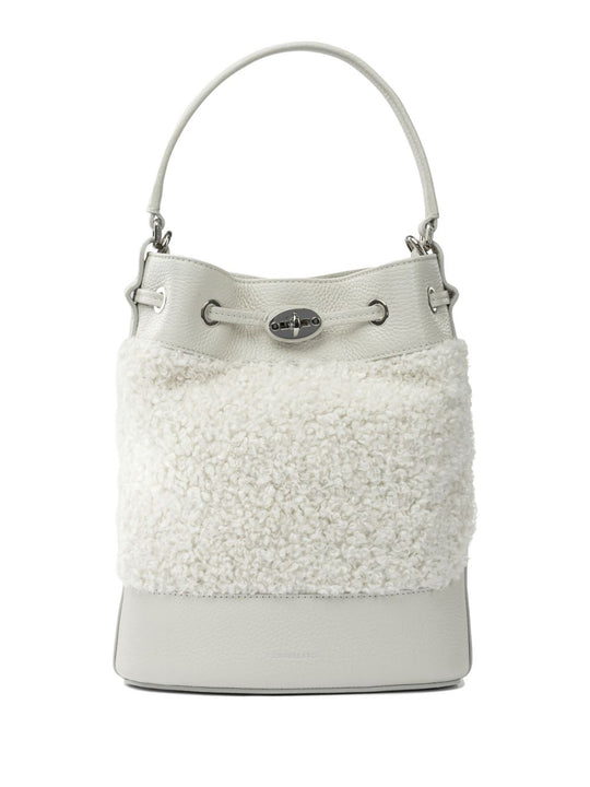 Mondà Dolly Small Leather Bucket Bag