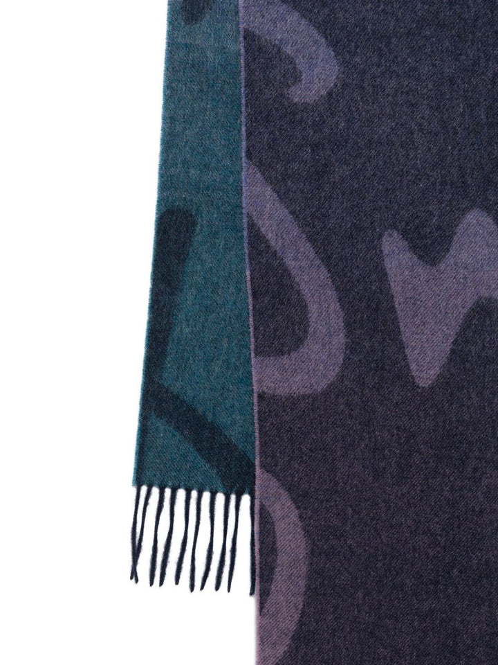 Paul Smith Scarfs - Blue and green | 80e87b1fb1108c607eefacaeb15064845f2c014b