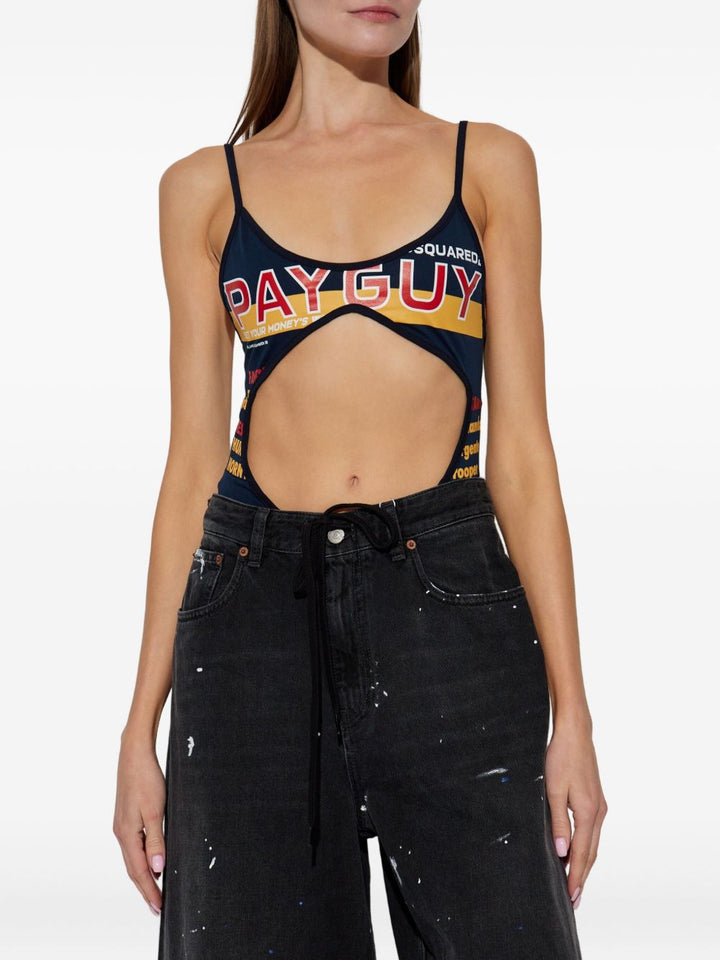 Dsquared2 Top - Blue and green | dd527496d82576d4f5b0b6f1eb29c8c5e1d979cb