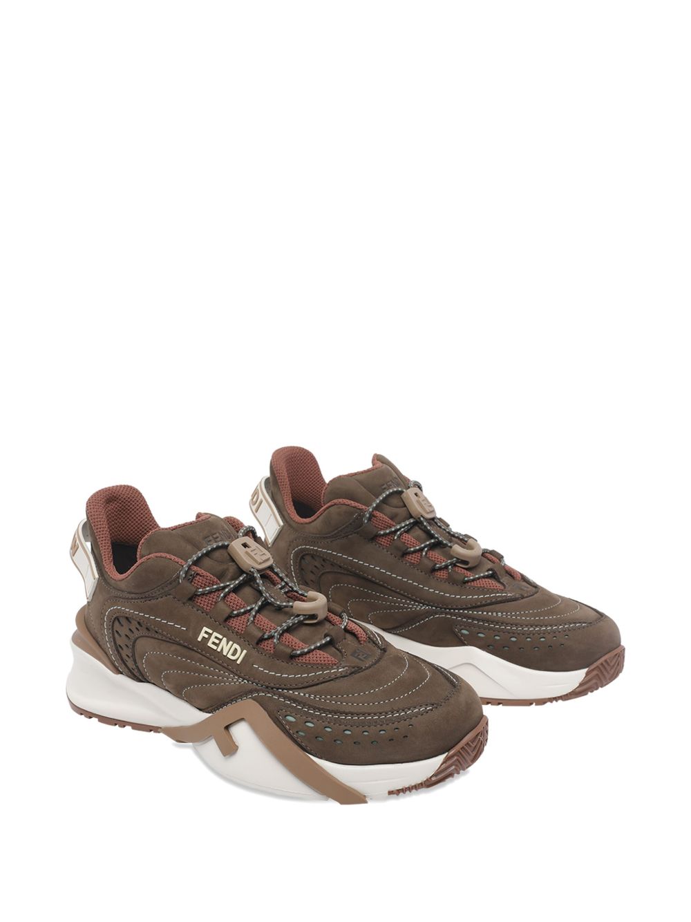Fendi Sneakers - Brown | 4c81b9a34cf7fe3872d4ed48cb458782821fc042