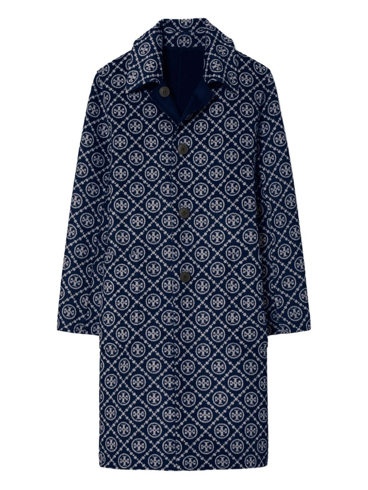 Tory Burch Coats - Blue and green | 0c7fc21cc5a0fc20dbb1e3e1731cf603012f3727