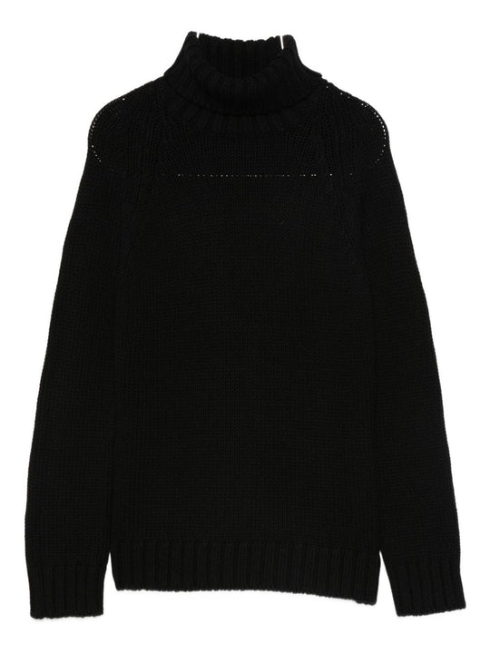 Wool Turtle-Neck Jumper