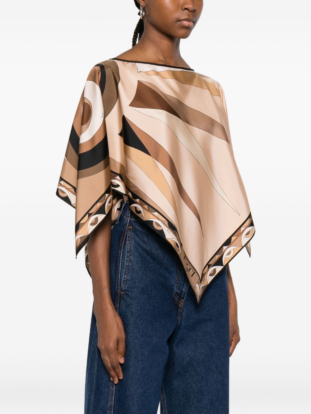 Pucci Top - Blacks and greys | 5ca3269cb7dd4c54c44487160211e93c61acb4cb