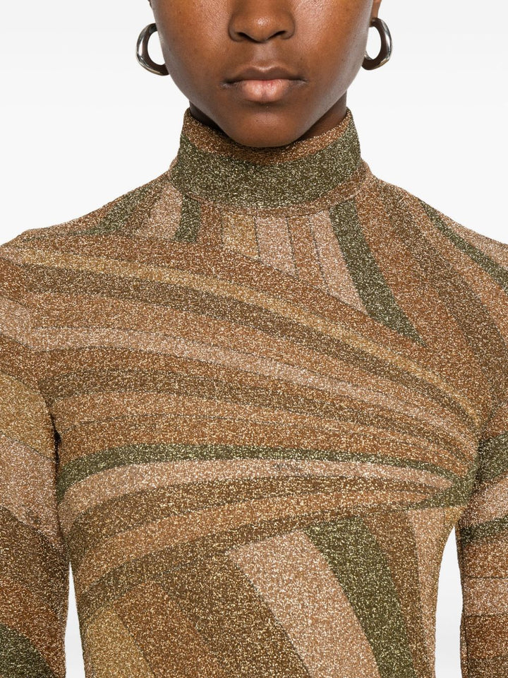 Pucci Top - Brown | ae8b1c4224011e98271b63021bed5dd66247fdad