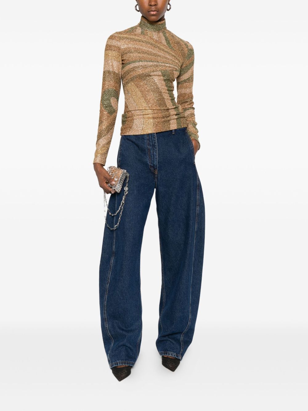 Pucci Top - Brown | ad8306dc09959985c93e96766cfd31fb57fb7750