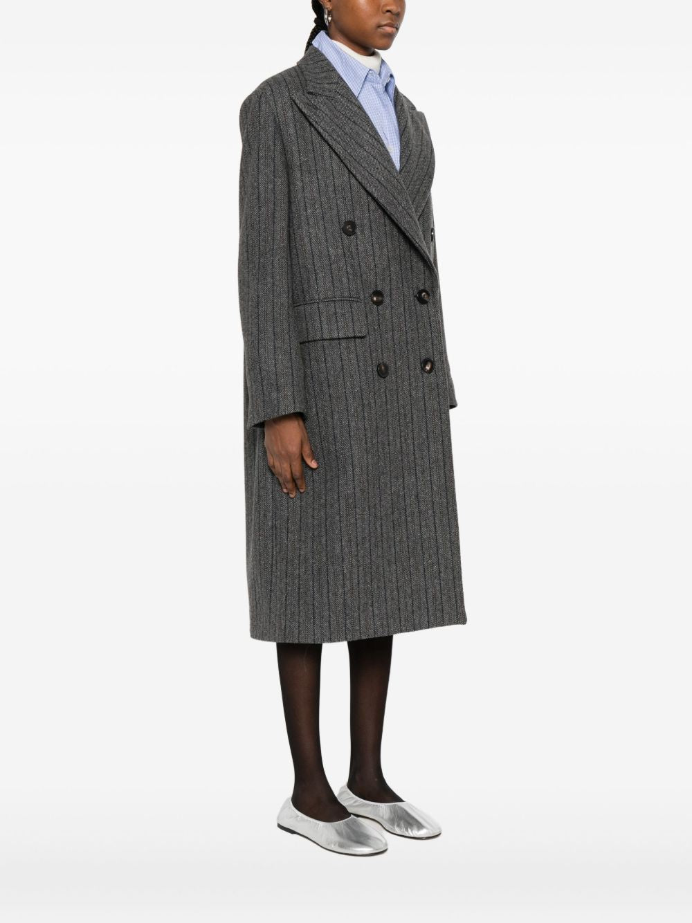 Alberto Biani Coats - Blacks and greys | 8e97b9a6864df3e747a80e0c3e46c7f4aa54ea4c