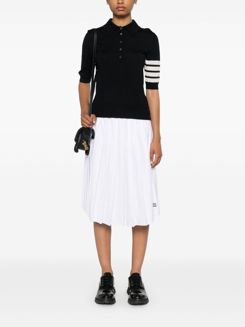 Thom Browne T-shirts and Polos - Blue and green | 0f3986a6ab5caaa0dfe7ac0253cdce446b6379c7