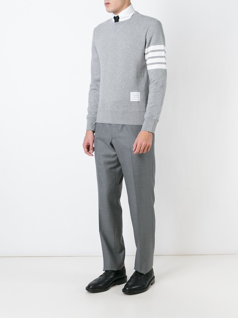 Thom Browne Sweaters - Blacks and greys | c640d266f550242a72b5988f143ac8604255a648
