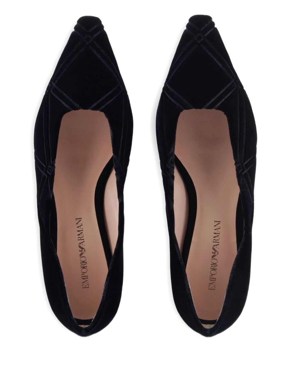 Emporio Armani Flat shoes - Blacks and greys | ced526a4285e8fc3fa12ebc42ade65b30d33feb1