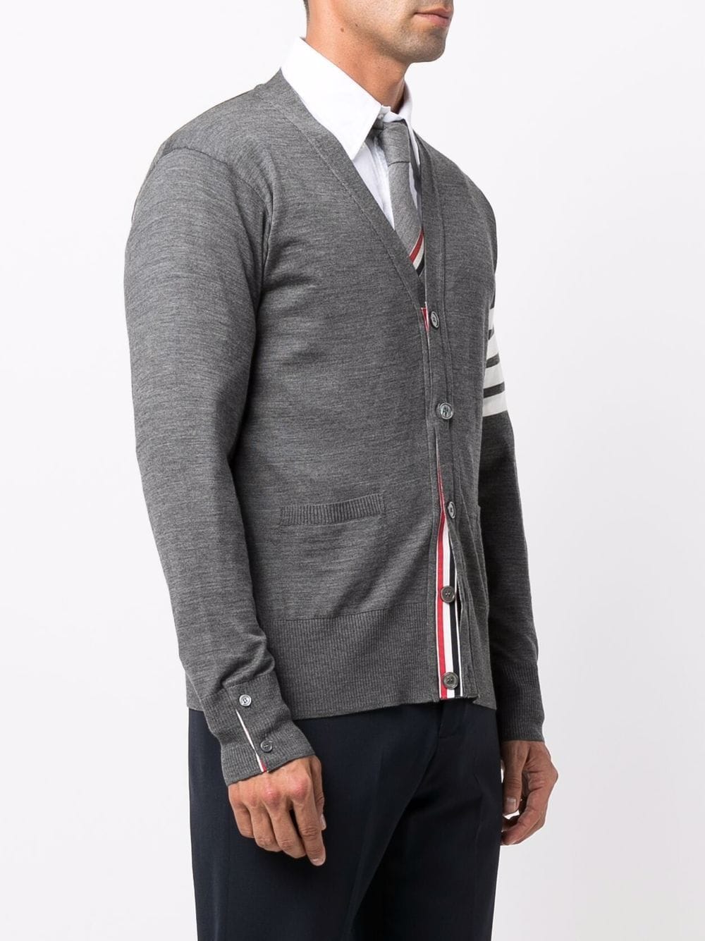 Thom Browne Sweaters - Blacks and greys | c032d3d106191af7abbdb93e83a3d39371b6690d