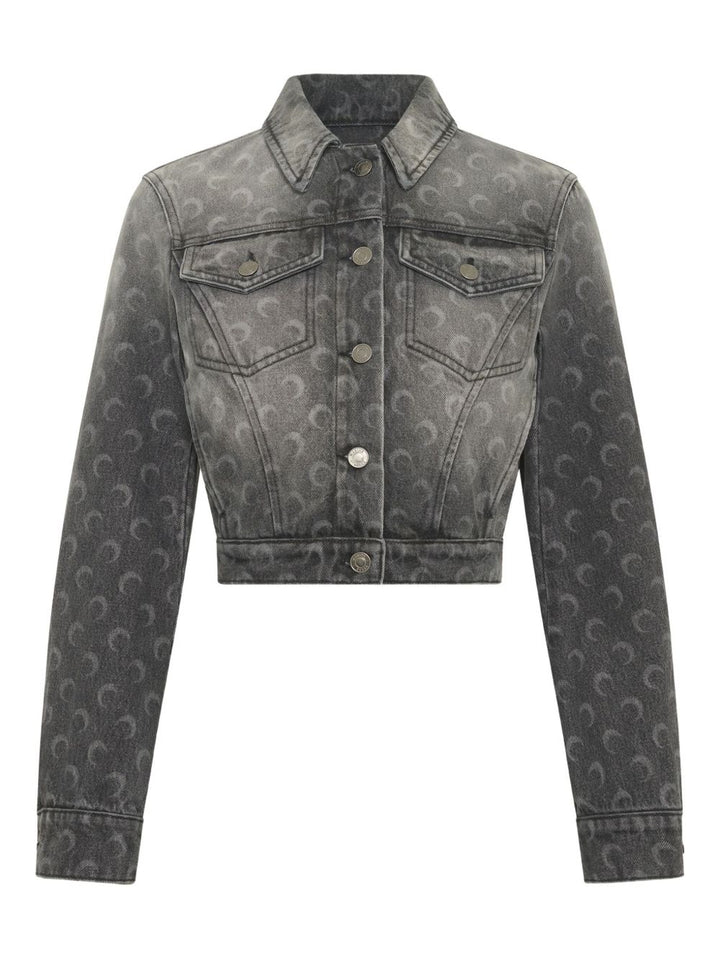 Marine Serre Coats - Blacks and greys | b3600fef0f192d232a8047a9383fcdb4c13bb1cf