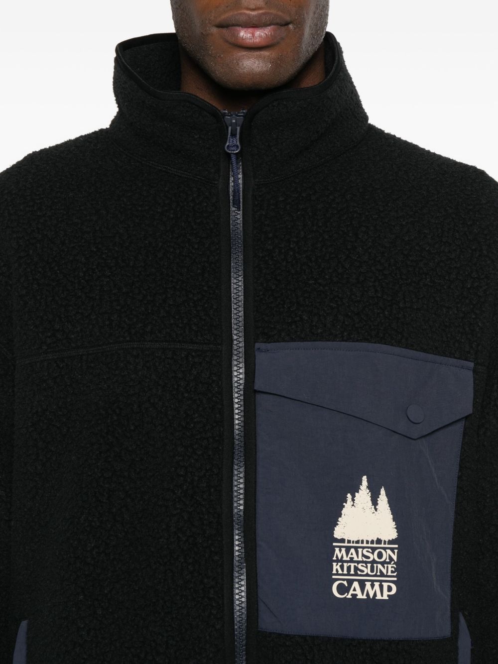 Maison Kitsune' Coats - Blacks and greys | c3858081b4a69ea07e6f1daee3f0302c301c5b2f