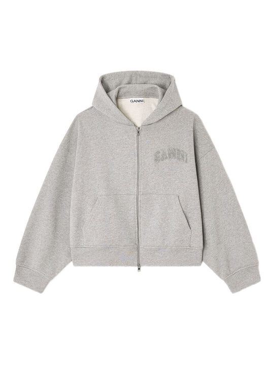 Organic Cotton Zipped Hoodie