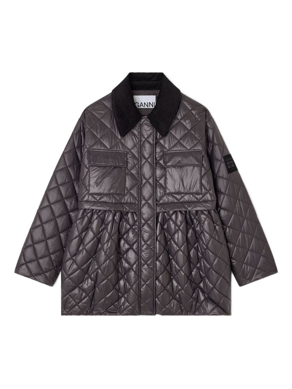 Ganni Coats - Blacks and greys | 457e497ddd8165f4a9ec061dad504f792eada452