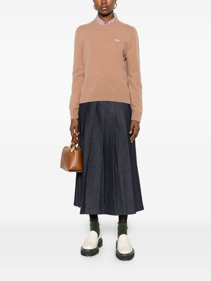 Maison Kitsune' Sweaters - Brown | df4e6be6b5e24dda946d493e60b93601bcb9df33