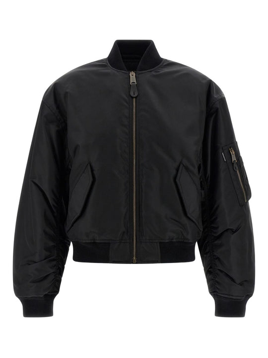 Nylon Bomber Jacket