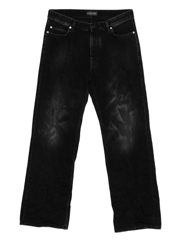 Distressed Denim Jeans
