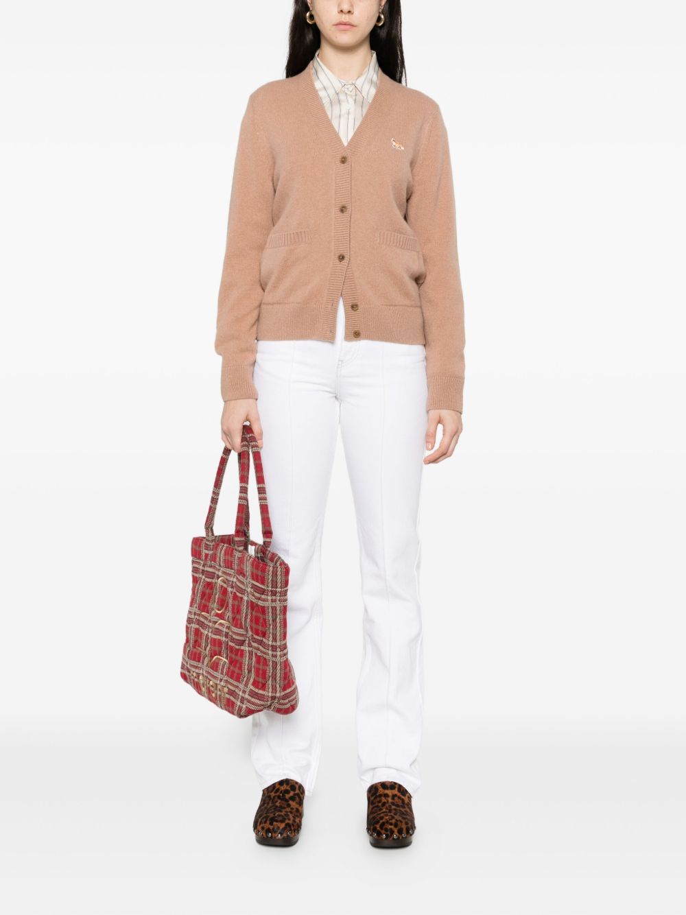 Maison Kitsune' Sweaters - Brown | c9ff12d42fd91170ccf3e3552ec582a1d0ff9d47