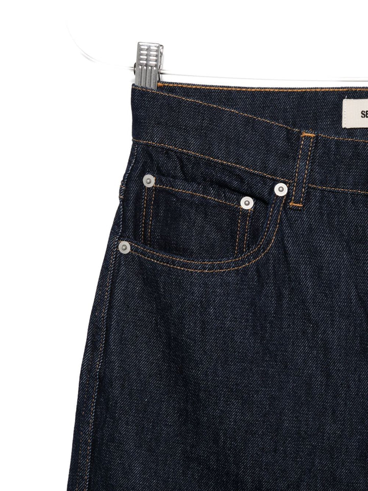 Semicouture Jeans - Blue and green | cdc4a921790b649bfb553922d86292d2e258d8da