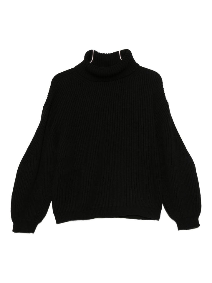 Semicouture Sweaters - Blacks and greys | e6a39ac07afcb4a1d8a67aef89de35ccd6b93899