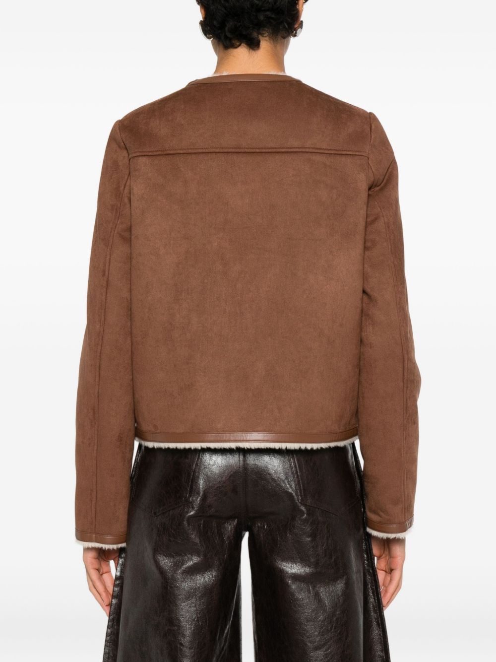 Semicouture Jackets - Brown | f755eb922ff4f59202440eb3affc19e5fc9f8ca3
