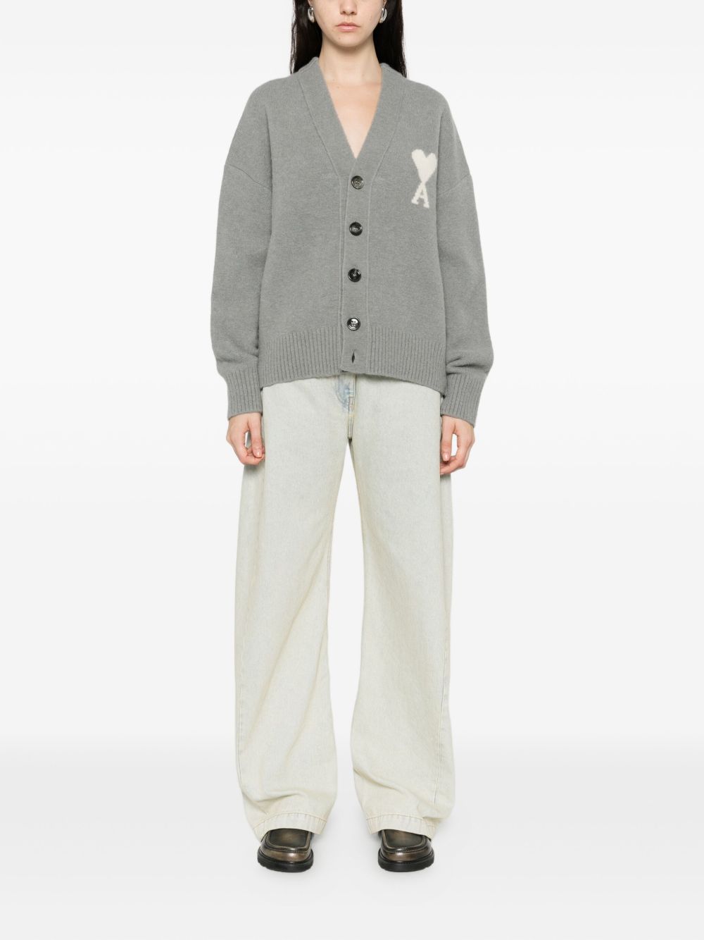 Ami Paris Sweaters - Blacks and greys | 9bca0441607c89bbffe3a836ecf62dac4bb384e5