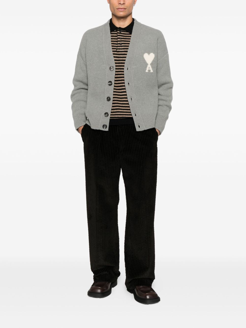 Ami Paris Sweaters - Blacks and greys | 20d93cb2e490f7eaa1166c2c377c9bdb2da65a7c