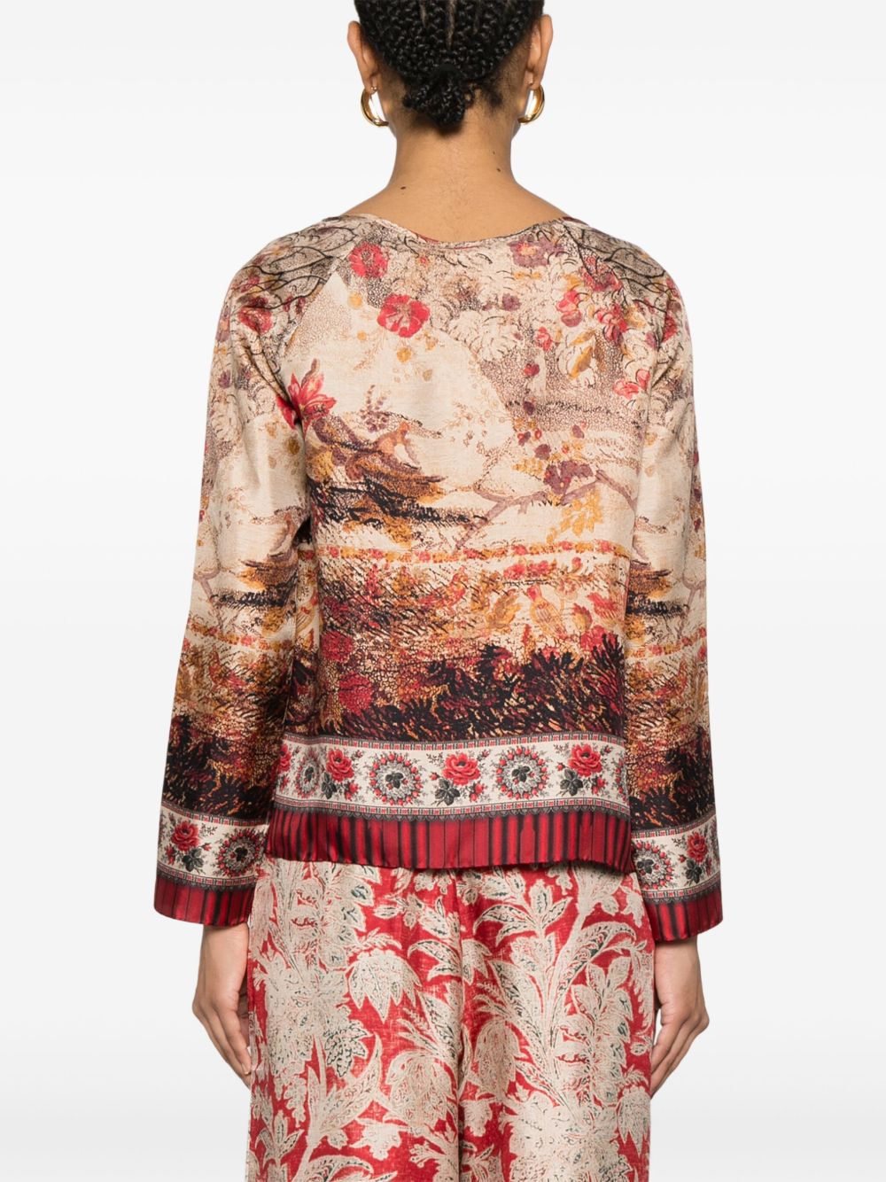 Pierre Louis Mascia Top - Brown | e760642746fa63e59211a1071ece69c6e4841074